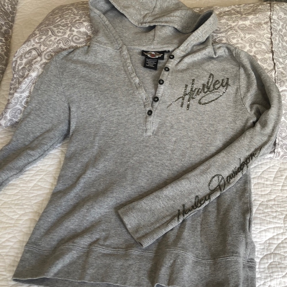 Rhinestone hoody
